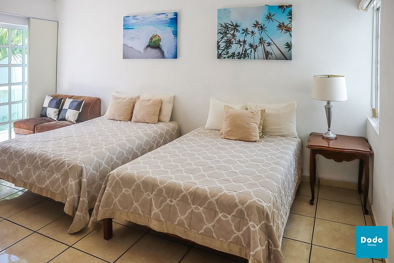 Departamento en Mazatlan con acceso a la playa y alberca com