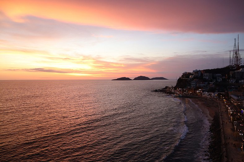 Departamento en Mazatlan con piscina a 1 cuadras de la playa